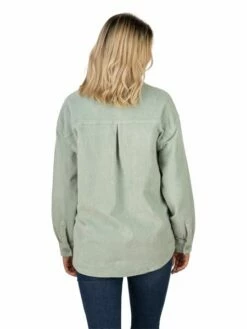 DENIMFY Damen Hemdjacke DFSophia Oversize Fit 31 DENIMFY Damen Hemdjacke DFSophia Oversize Fit -JEANS DIRECT Verkäufe 49260 03 DFSophia D60002Z11048CDY jadeite green site