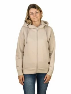 DENIMFY Kapuzenjacke Damen DFClara Regular Fit -JEANS DIRECT Verkäufe 49270 02 DFClara D10606BBA02711ADY brich beige front