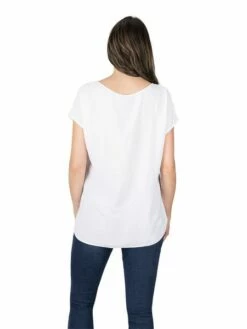 DENIMFY Bluse Damen DFJule Regular Fit 39 DENIMFY Bluse Damen DFJule Regular Fit -JEANS DIRECT Verkäufe 49370 03 DFJule D73781Z10978ADY white back