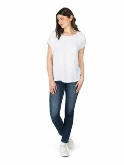 DENIMFY Bluse Damen DFJule Regular Fit 40 DENIMFY Bluse Damen DFJule Regular Fit -JEANS DIRECT Verkäufe 49370 04 DFJule D73781Z10978ADY white front