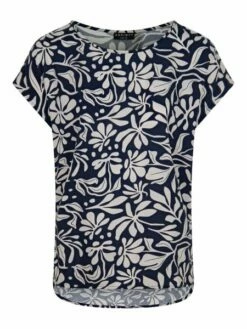 DENIMFY Bluse Damen DFJule Regular Fit 34 DENIMFY Bluse Damen DFJule Regular Fit -JEANS DIRECT Verkäufe 49370 05 DFJule D73781Z10978ADY flowers old navy light sand Front3