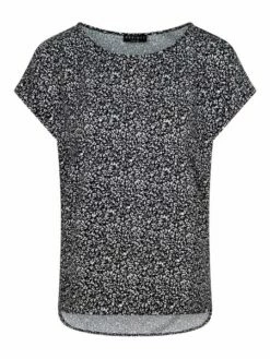 DENIMFY Bluse Damen DFJule Regular Fit 27 DENIMFY Bluse Damen DFJule Regular Fit -JEANS DIRECT Verkäufe 49370 05 DFJule D73781Z10978ADY mille fleurs black white Front3