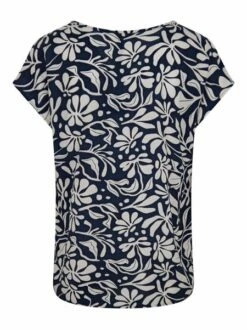 DENIMFY Bluse Damen DFJule Regular Fit 35 DENIMFY Bluse Damen DFJule Regular Fit -JEANS DIRECT Verkäufe 49370 06 DFJule D73781Z10978ADY flowers old navy light sand Rueck