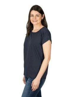 DENIMFY Tshirt Damen Baumwolle Regular Fit DFSophie -JEANS DIRECT Verkäufe 49395 03 DFSophie D12241Z02460ADY navy site
