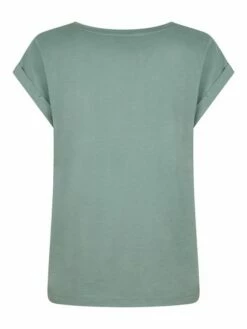 DENIMFY Tshirt Damen Baumwolle Regular Fit DFSophie -JEANS DIRECT Verkäufe 49395 06 DFSophie D12241Z02460ADY jadeite green Ru ck