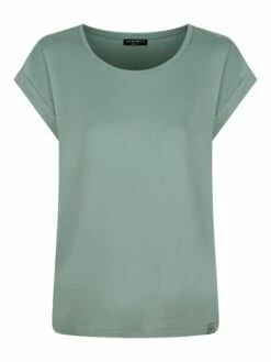 DENIMFY Tshirt Damen Baumwolle Regular Fit DFSophie 2er Pack Set -JEANS DIRECT Verkäufe 49396 04 DFSophie D12241Z02460ADY jadeite green Front