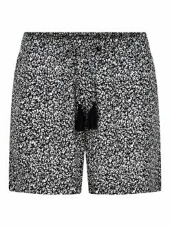 DENIMFY Kurze Hose Damen Regular Fit DFLia 39 DENIMFY Kurze Hose Damen Regular Fit DFLia -JEANS DIRECT Verkäufe 49397 05 DFLia D73781M62393KADY mille fleurs black white Front