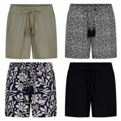 DENIMFY Kurze Hose Damen Regular Fit DFLia