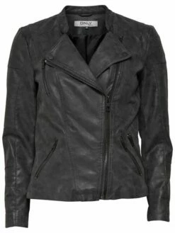 Only Damen Biker Jacke OnlAVA -JEANS DIRECT Verkäufe black 1